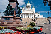 Helsinki - la piazza del Senato con la Cattedrale.